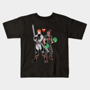 Shatterstar And Rictor Kids T-Shirt